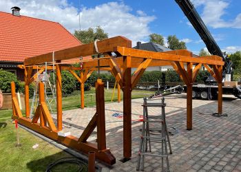 Konventionelles Carport aus Göddeckenrode