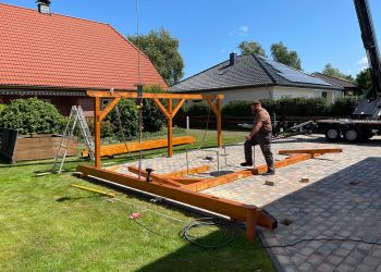 Konventionelles Carport aus Göddeckenrode