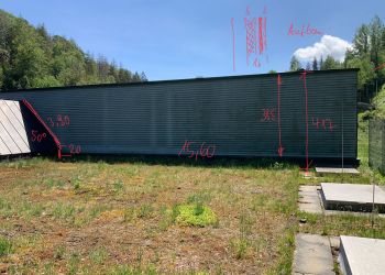 Brandschutzwand aus Göddeckenrode