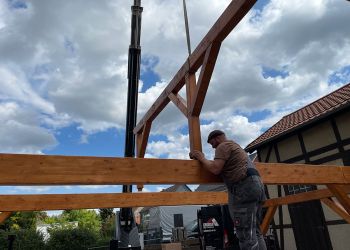 Konventionelles Carport aus Göddeckenrode
