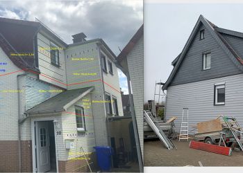 Giebelbekleidung aus Göddeckenrode
